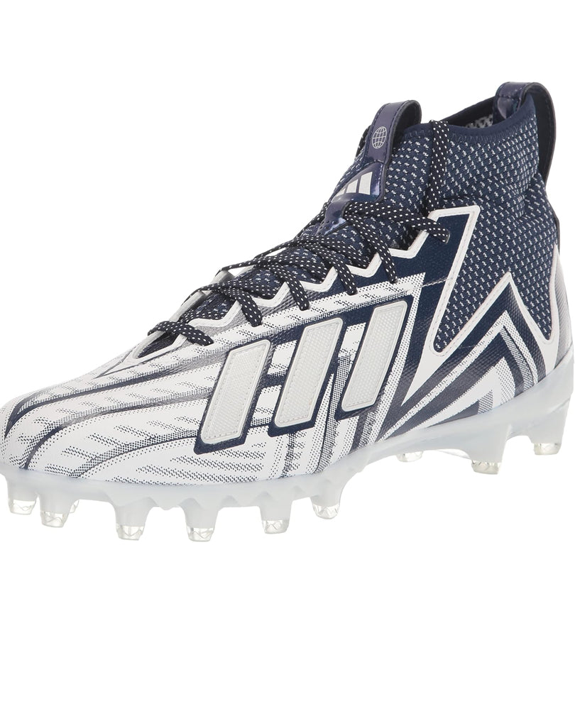 Adidas Freak 23 INLINE White Metallic Blue – GridironKicksAU
