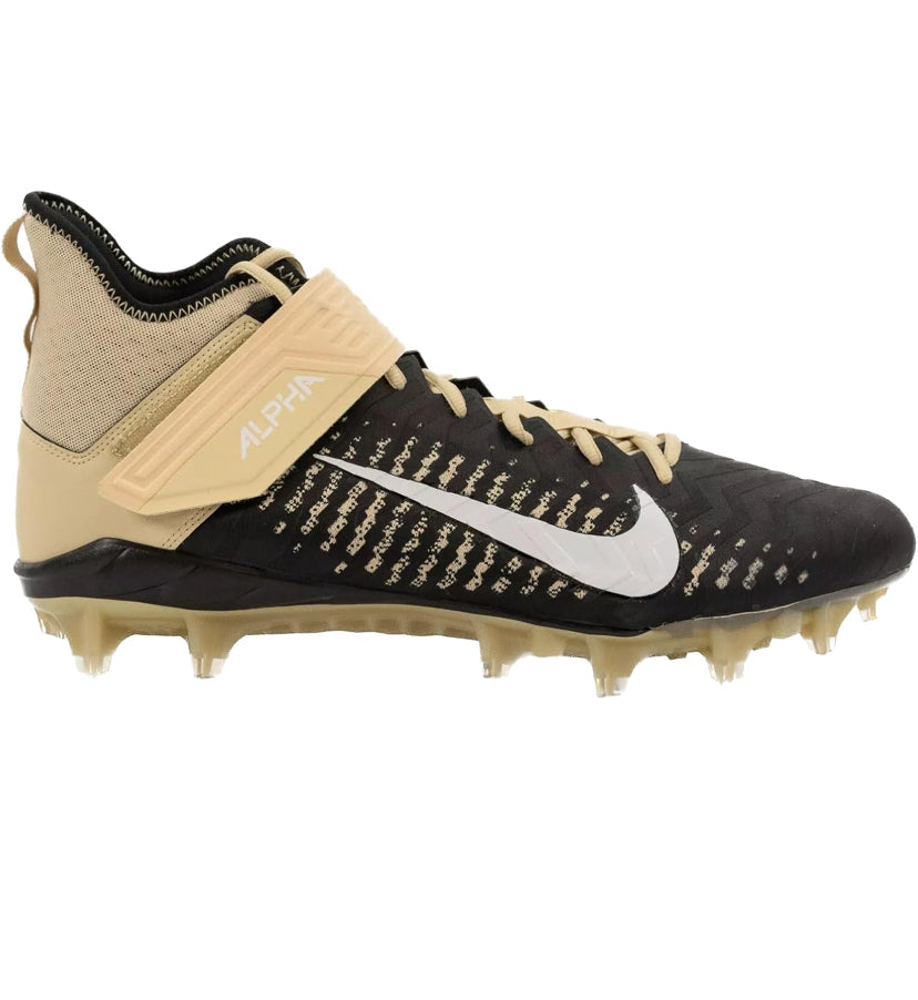 Nike Alpha Menace Pro 2 Mid Black Gold