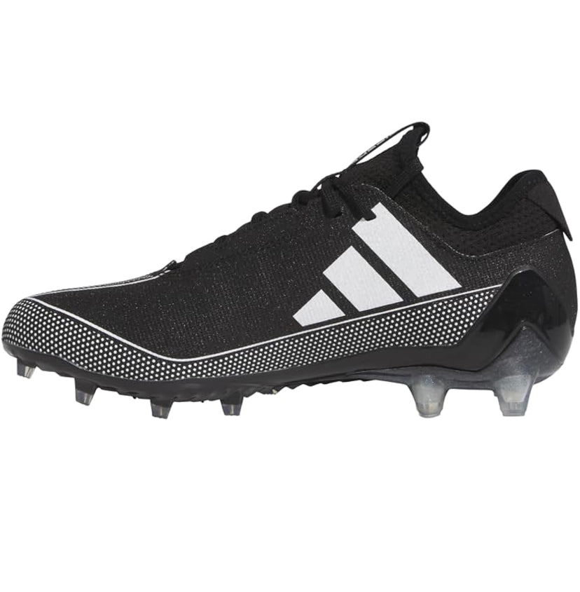 Adizero Electric Cleats BLK/WHT 28.0　I Men's Adidas Adizero Electric.1 Football Black White – GridironKicksAU