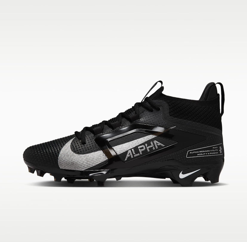 Nike Alpha Menace 4 Elite — Black / White