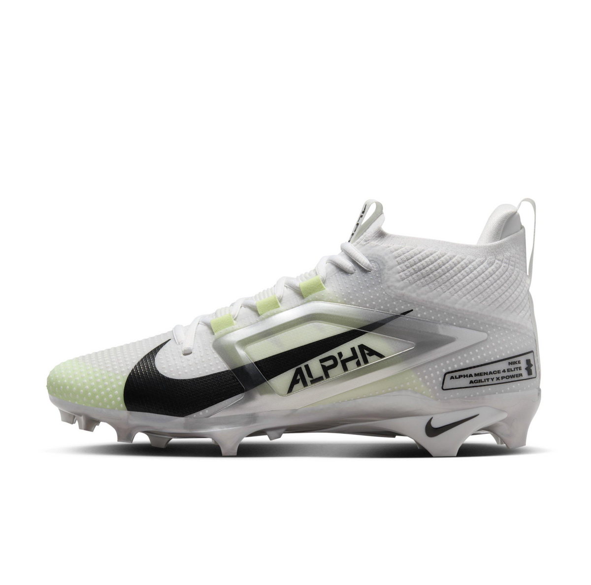 Nike Alpha Menace 4 Elite — White/Black
